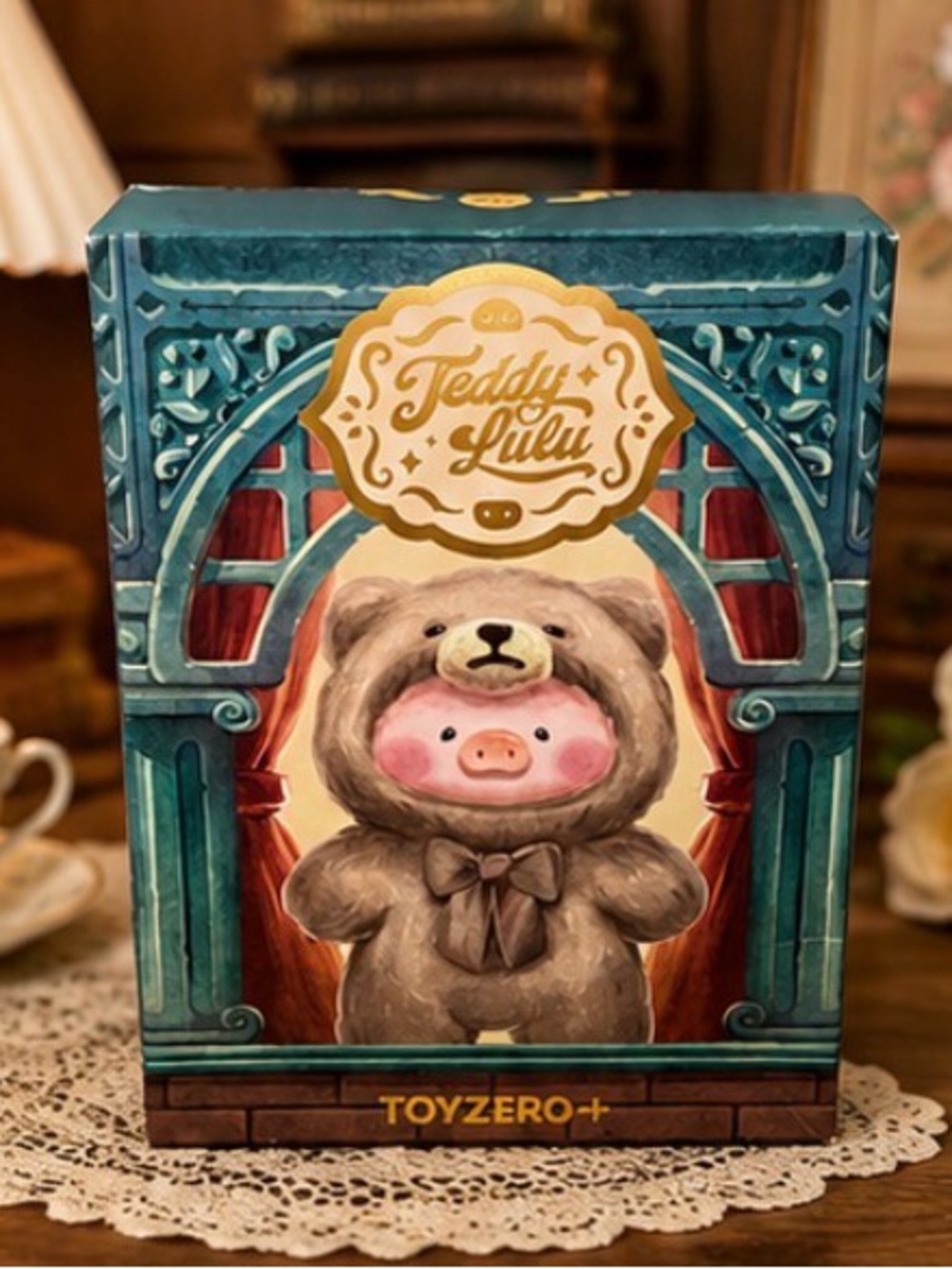 LuLu the Piggy- Vintage Teddy Shop Vinyl Face Blind Box - sealed